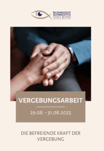 Flyer Vergebungsarbeit